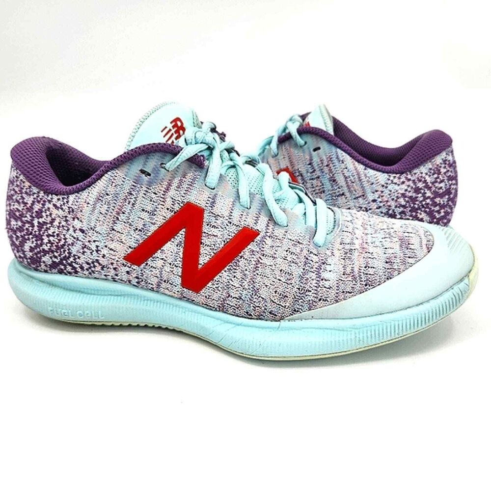 New Balance WC 996 V4 B Mint/Sour Grape Women's Tennis Shoes Sneakers Size 6.5
